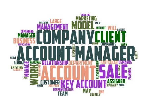 Accounts Manager Typography Background: A Hand-Drawn Word Cloud for Real-World Creativity