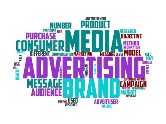 Advertising Manager Typography Background: A Vibrant, Hand-Drawn Word Cloud for Real-World Creative Impact