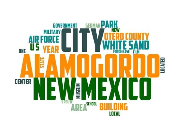 Alamogordo Typography Tshirt
