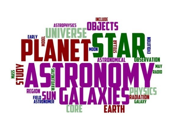 Astronomer Typography Tshirt