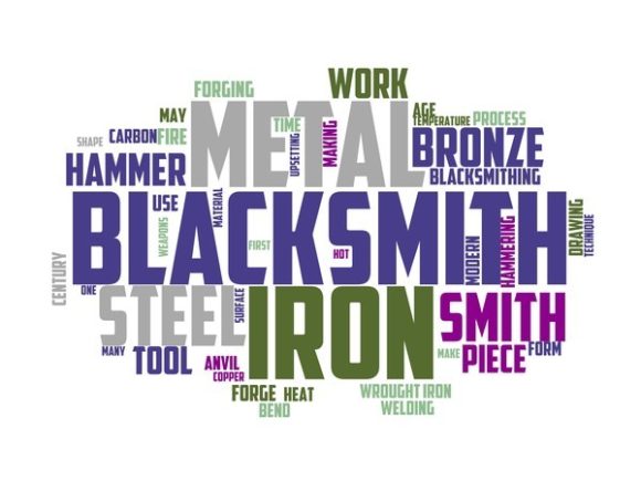 Blacksmith Typography Wallpaper