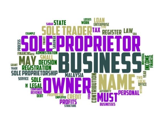 Business Proprietor Typography Book Cove